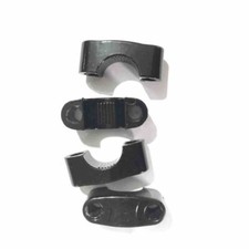 7/8" 22mm Motorcycle HandleBar Bar Risers Mount Clamp Adapter