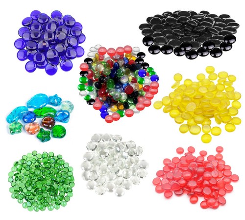 Flat glass pebbles filler - flat,
