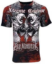 Xtreme Couture by Affliction Men's T-Shirt Osiris Black Biker S-5XL