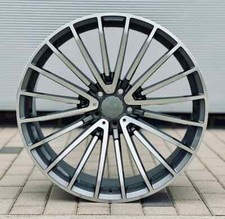 22" mo17 gunmetal polish alloy wheels for mercedes ML GLC GLE GL GLS AMG tyres