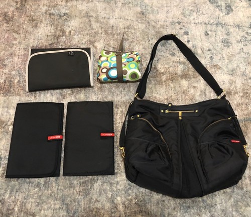 Skip hop stylish diaper bag - skip-hop, bag,
