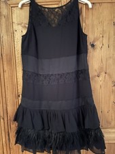 Coast Black Chiffon and