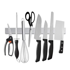 Professional Magnetic Knife Strip Stainless Steel Wall Holder Rack Bar Kitchen