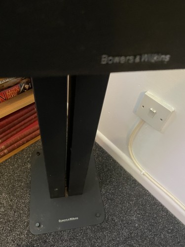 Vintage hifi speaker stands - bw,