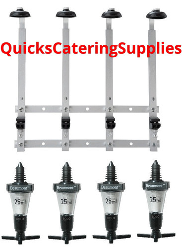 Optic bottle rack wall - wall, mounted
