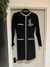 Mint Velvet Black Embellished