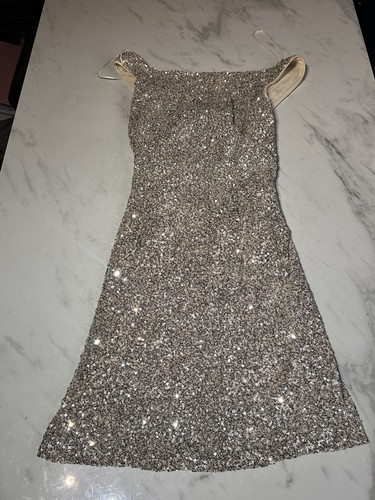 Women quiz silver - quiz, sequin