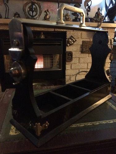 Antique oak white - oak, metal