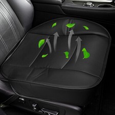 Car Front Seat Cover PU Leather Cushion Waterproof Protector Pad Mat Anti Dust
