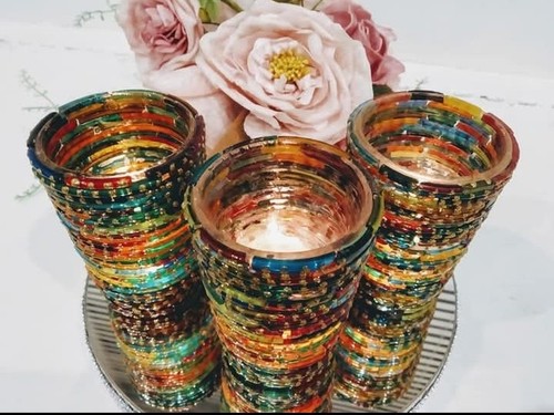 Rare coloured glass - rare, glass-bangles