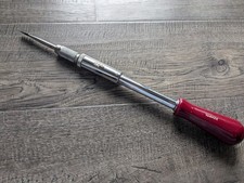 Vintage Stanley YANKEE 130A Spiral Ratchet Screwdriver Push Drill NICE