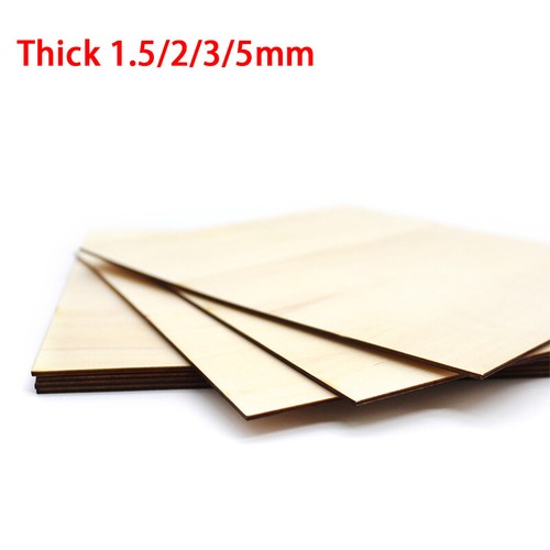 Thick 5mm basswood - thick, plywood