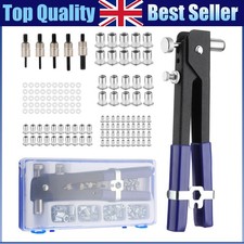 160Pcs Rivet Nut Kit Rivnut Nutsert Kit Professional Insert Tool Riveter