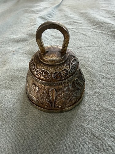 Vintage brass sanctuary bell - brass,