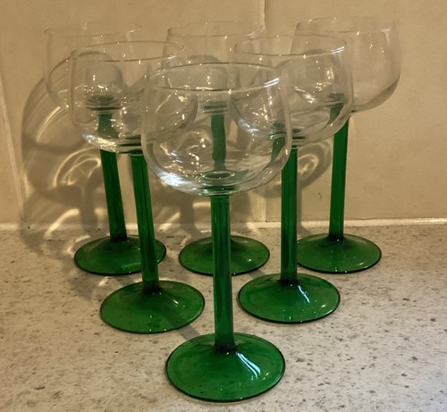 Vintage luminarc green stem - luminarc,