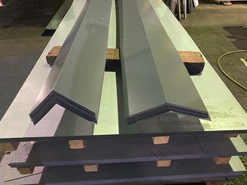 Barge and ridge flashings for - flashings,