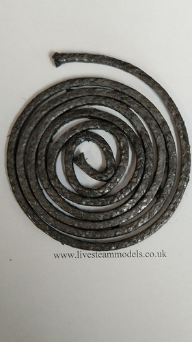 0mm graphite yarn gland - graphite,