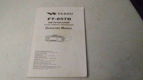 Yaesu 857d vhf uhf - yaesu, hf