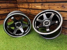 4X R15" 4x100 Volk TE37 Style
