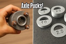 50mm Kart Rear Axle Spacers OTK, Birel, KR, LN, Sodi