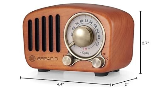 Vintage radio retro bluetooth - radio,