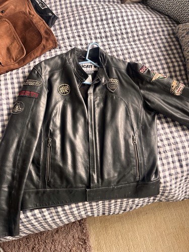 Ducati leather motorcycle - leather,