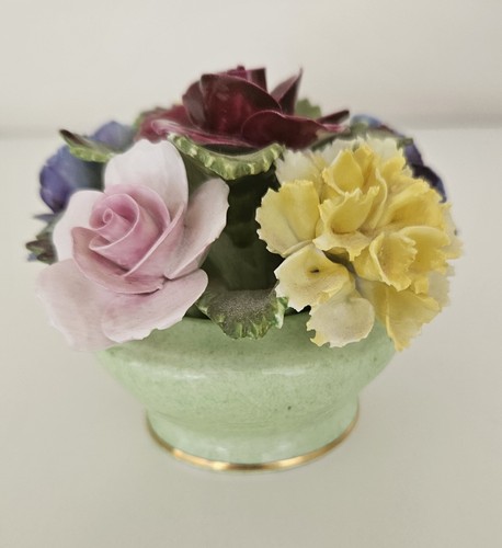 Bone china flower vase - flower, by