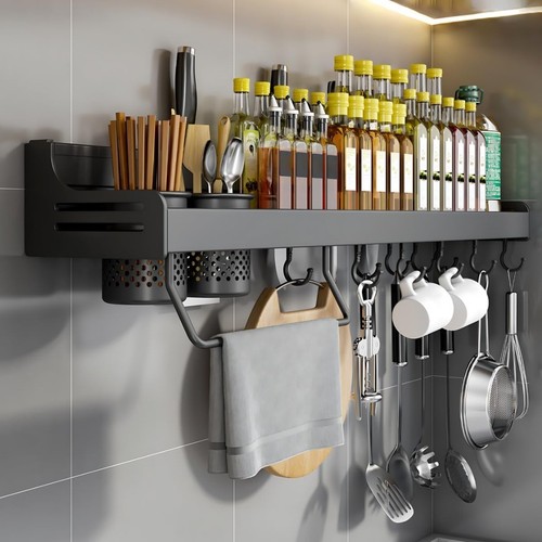 Spice rack wall mounted - wall,