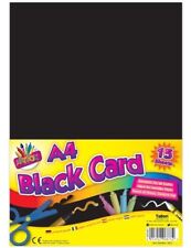 ArtBox A4 Black Card (Pack of 15 Sheets)(6873)