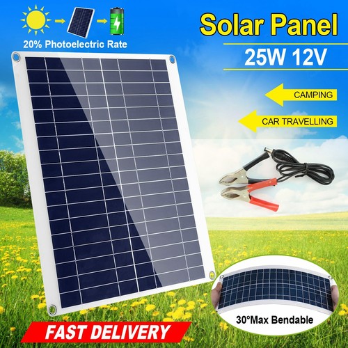 25w solar panel kit 12v - 25w,