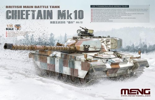 Meng model chieftain - meng, 1/35