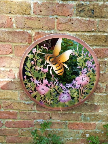 Pastel bee mirror screen - bee,