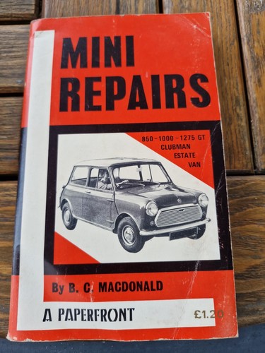 Mini repairs 850 1000 1275gt - mini, 850-1000-1275gt