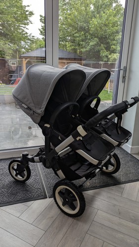 Double grey donkey duo - grey,