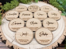 Personalised wooden wedding - wooden,