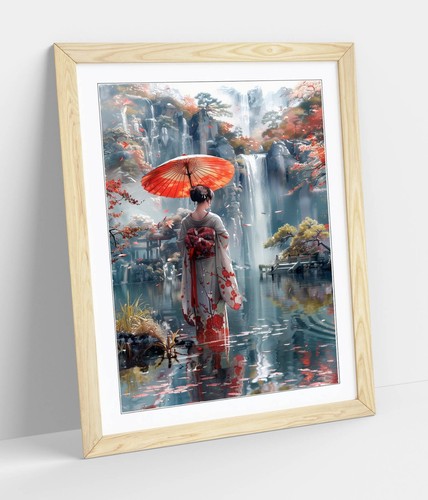 Beautiful japanese geisha - japanese, by