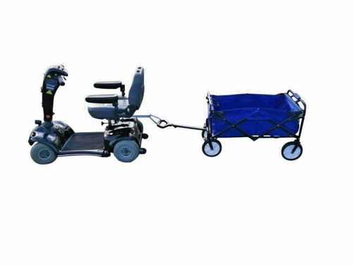 Mobility scooter tow - scooter, bar