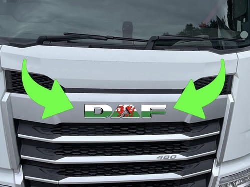 Daf welsh flag front - xg,
