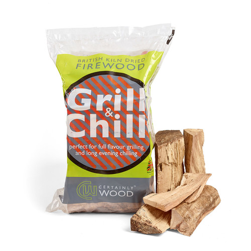 Thin hardwood logs grill n - hardwood,