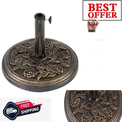 Cast iron round - cast, umbrella
