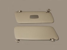 Premium Sun Visors Sun Visor Set Cream for Mercedes W108 / W110 / W114 / W115
