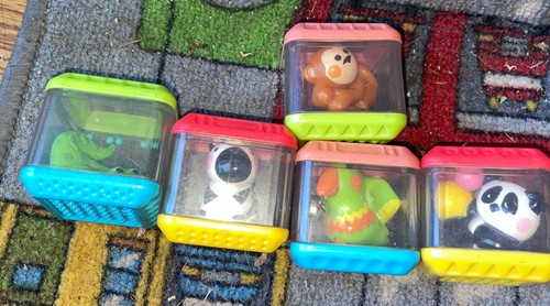 Fisher price peek boo blocks - peek,
