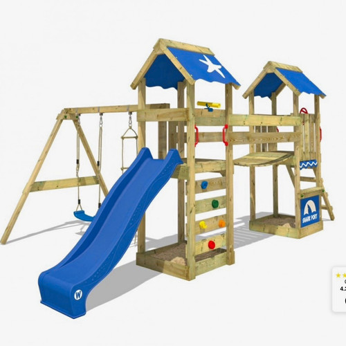 Wickey wooden swing set - wickey,