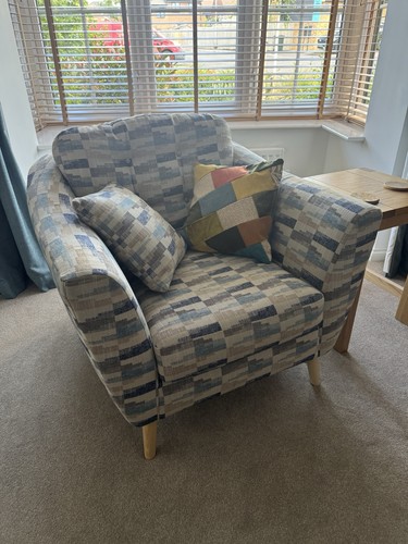 Ercol gela chair - in, blue