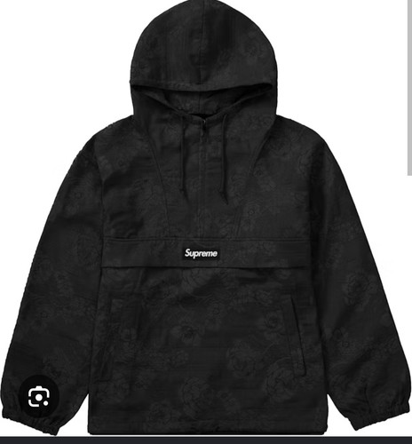 Supreme floral tapestry anorak - tapestry,
