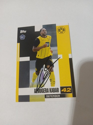 Trading card signed - trading,