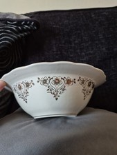 Rare Grindley Cream Petal Pattern Serving Bowl