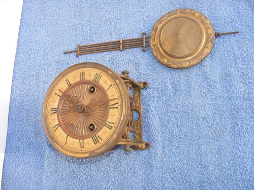 Antique vienna wall - wall, clock
