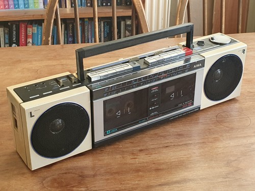 Vintage 1980s aiwa w330k - 1980s,