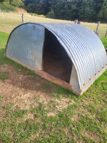 Galvenised pig ark - galvenised,